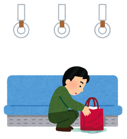 電車の荷棚を利用しない人は約〇割!!その理由とは?