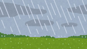 １回の雨で一体どれくらいの量の水が地上に降っているのか