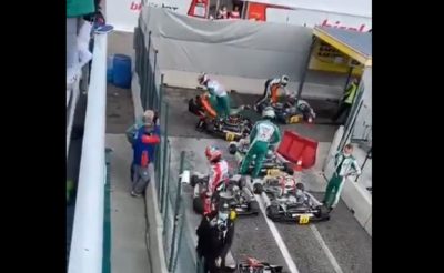 【動画】23歳児とその父親がゴーカートでブチギレ15歳に襲い掛かる