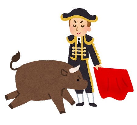 【衝撃の事実】闘牛はあの赤い旗・マントに興奮しているのではなく、実は〇〇に興奮していた