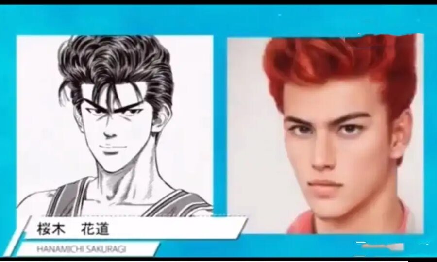 スラムダンクのキャラをAIが実写化した画像が実際にいそうだと話題に
